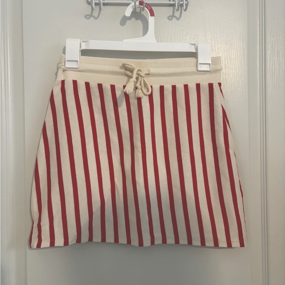 Zara Striped Mini Skirt